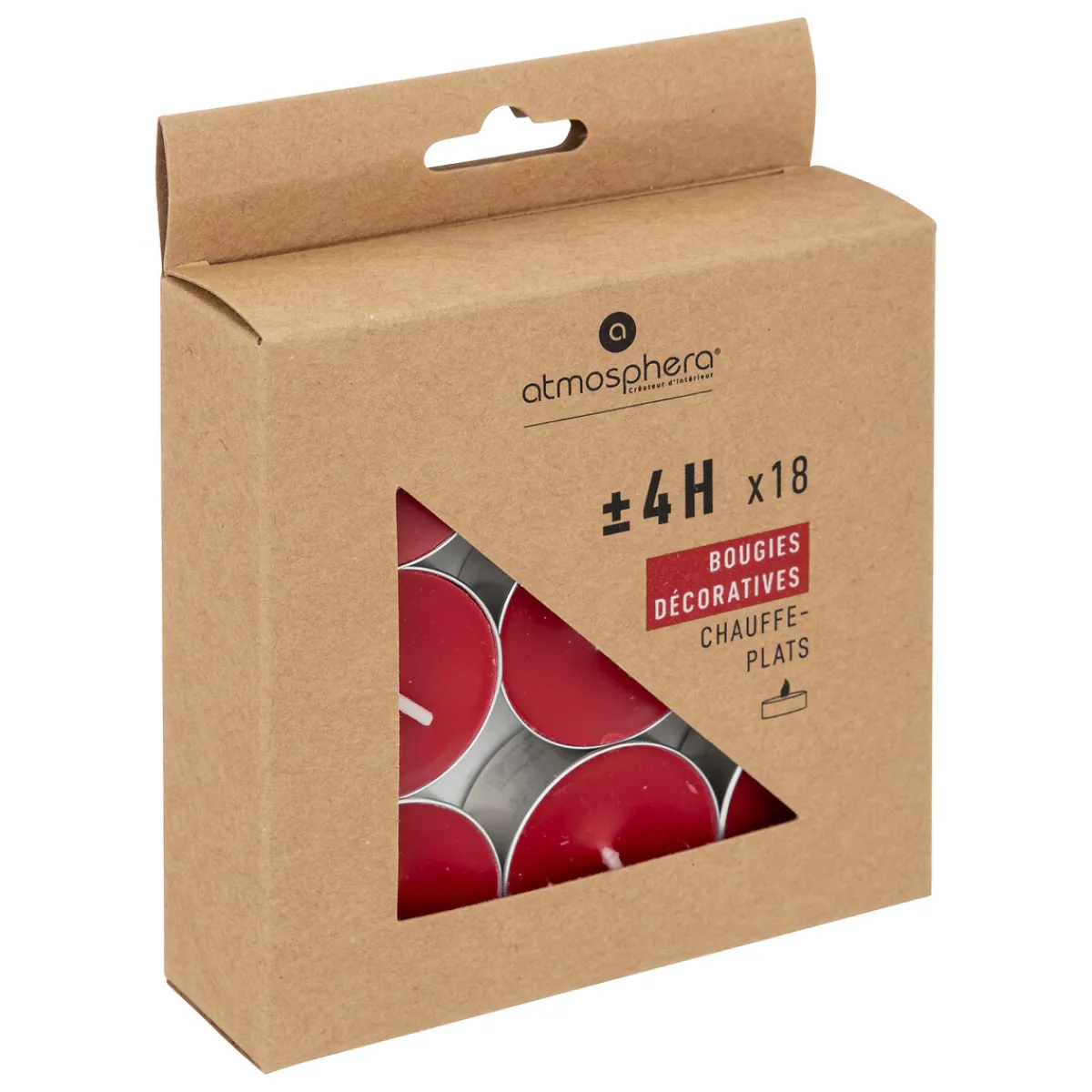 18 Bougies chauffe-plats "Hugo"*ATMOSPHERA Best