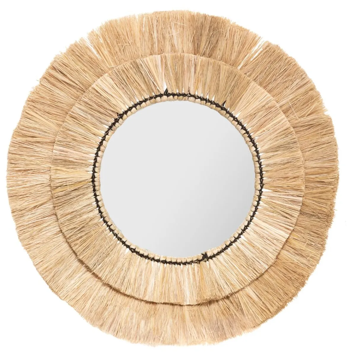 3 miroirs "Alba", Raphia*ATMOSPHERA New