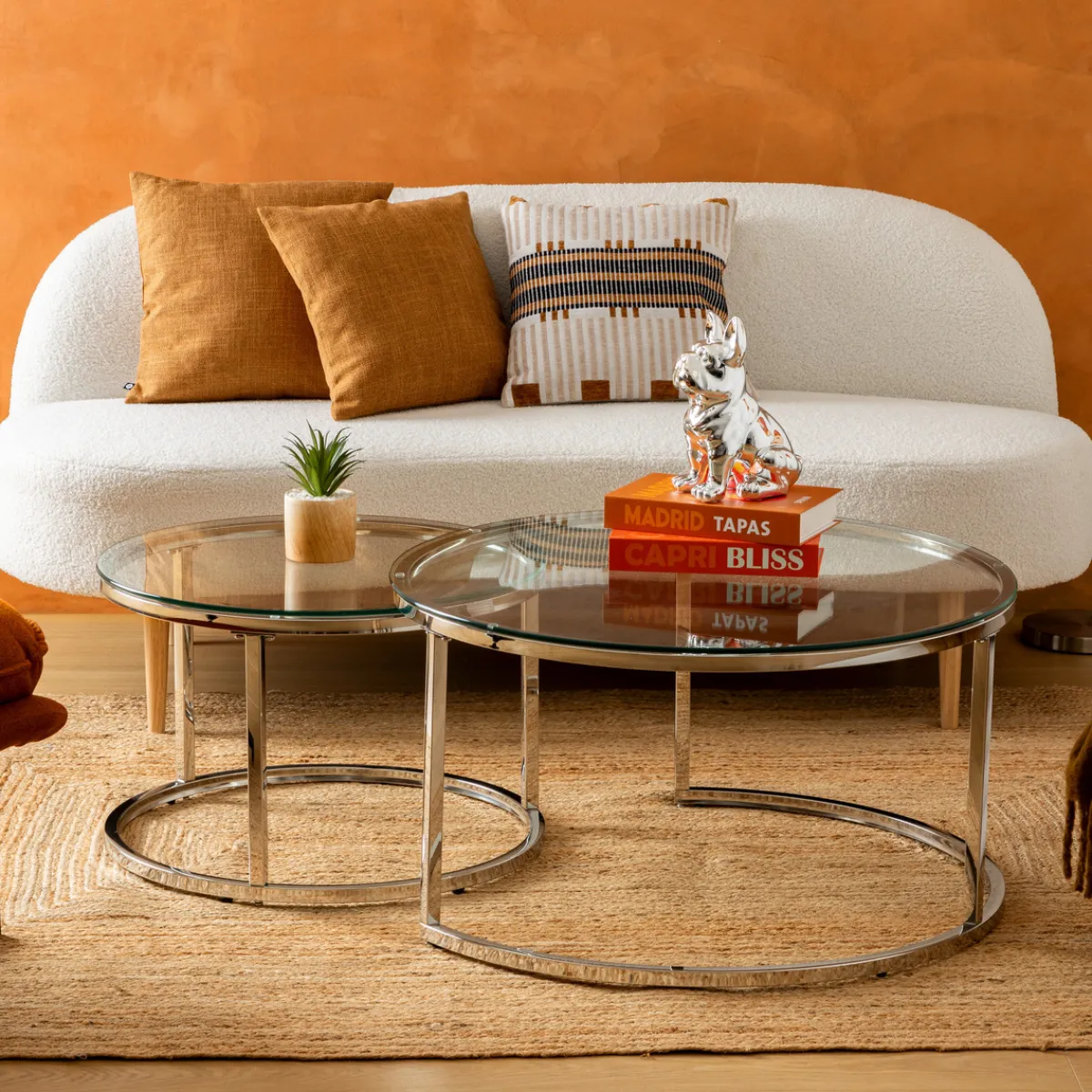 2 tables gigognes "Kneo"*ATMOSPHERA Sale