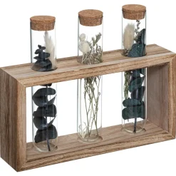 3 tubes fleurs séchées "House"*ATMOSPHERA Discount