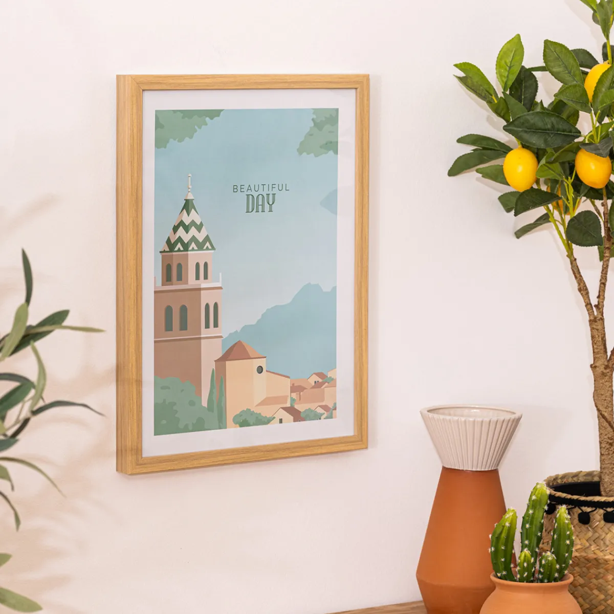 Affiche encadrée day "François"*ATMOSPHERA