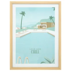 Affiche encadrée love "François"*ATMOSPHERA