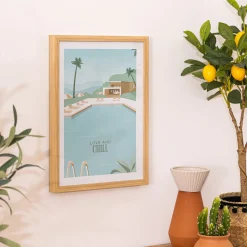 Affiche encadrée love "François"*ATMOSPHERA