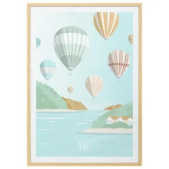 Affiche encadrée vie "Claude"*ATMOSPHERA