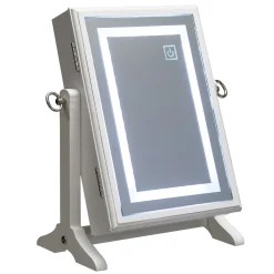 Armoire à bijoux LED, bois*ATMOSPHERA