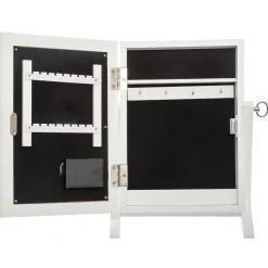 Armoire à bijoux LED, bois*ATMOSPHERA