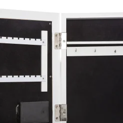 Armoire à bijoux LED, bois*ATMOSPHERA