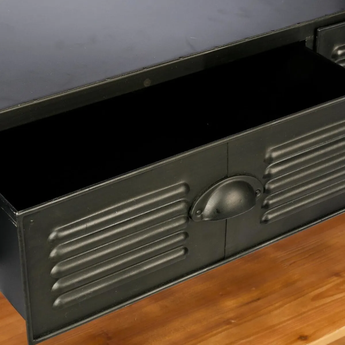 Bibliothèque 4 étagères et 2 tiroirs "Cierna"*ATMOSPHERA Hot