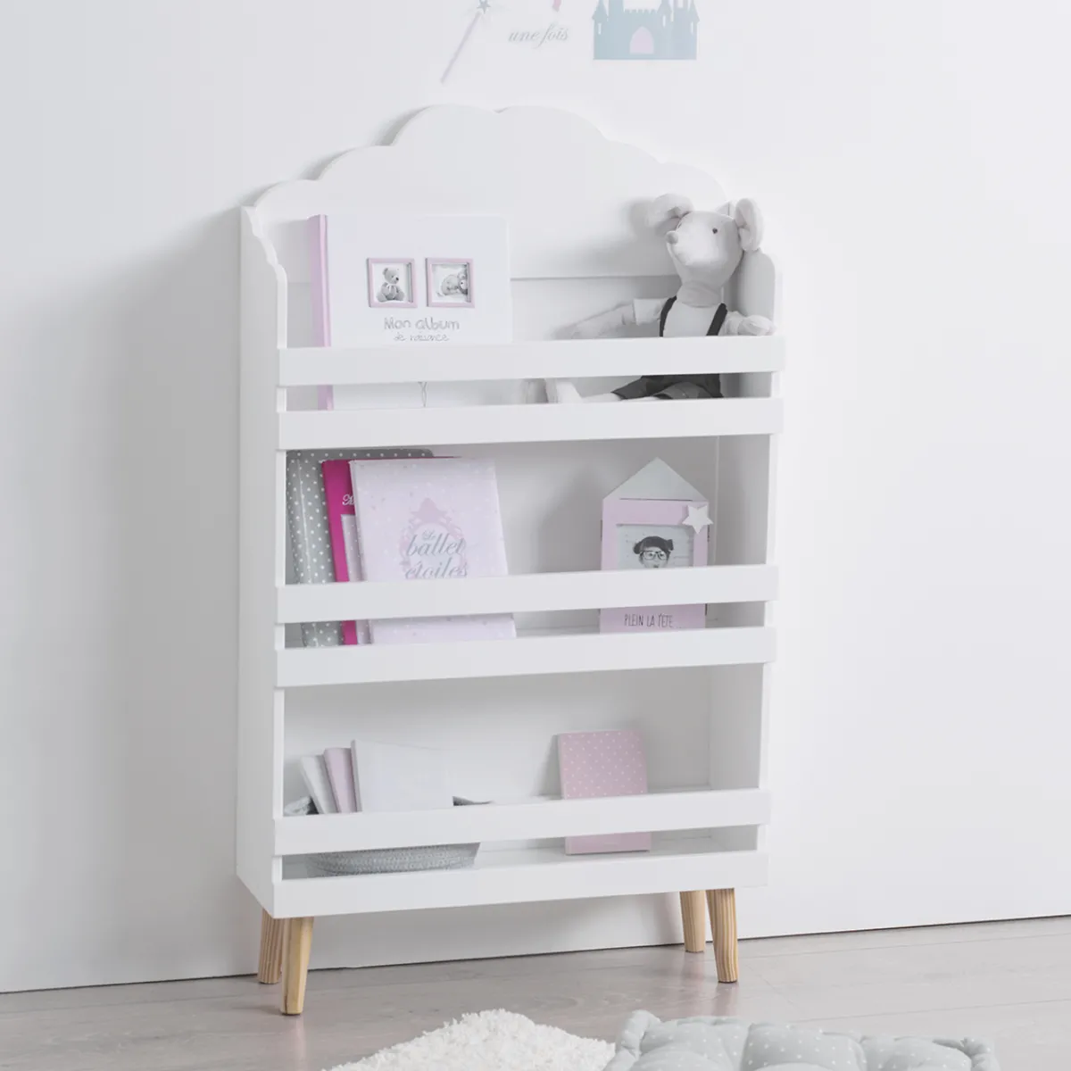 Bibliothèque enfant "Nuage"*ATMOSPHERA Clearance