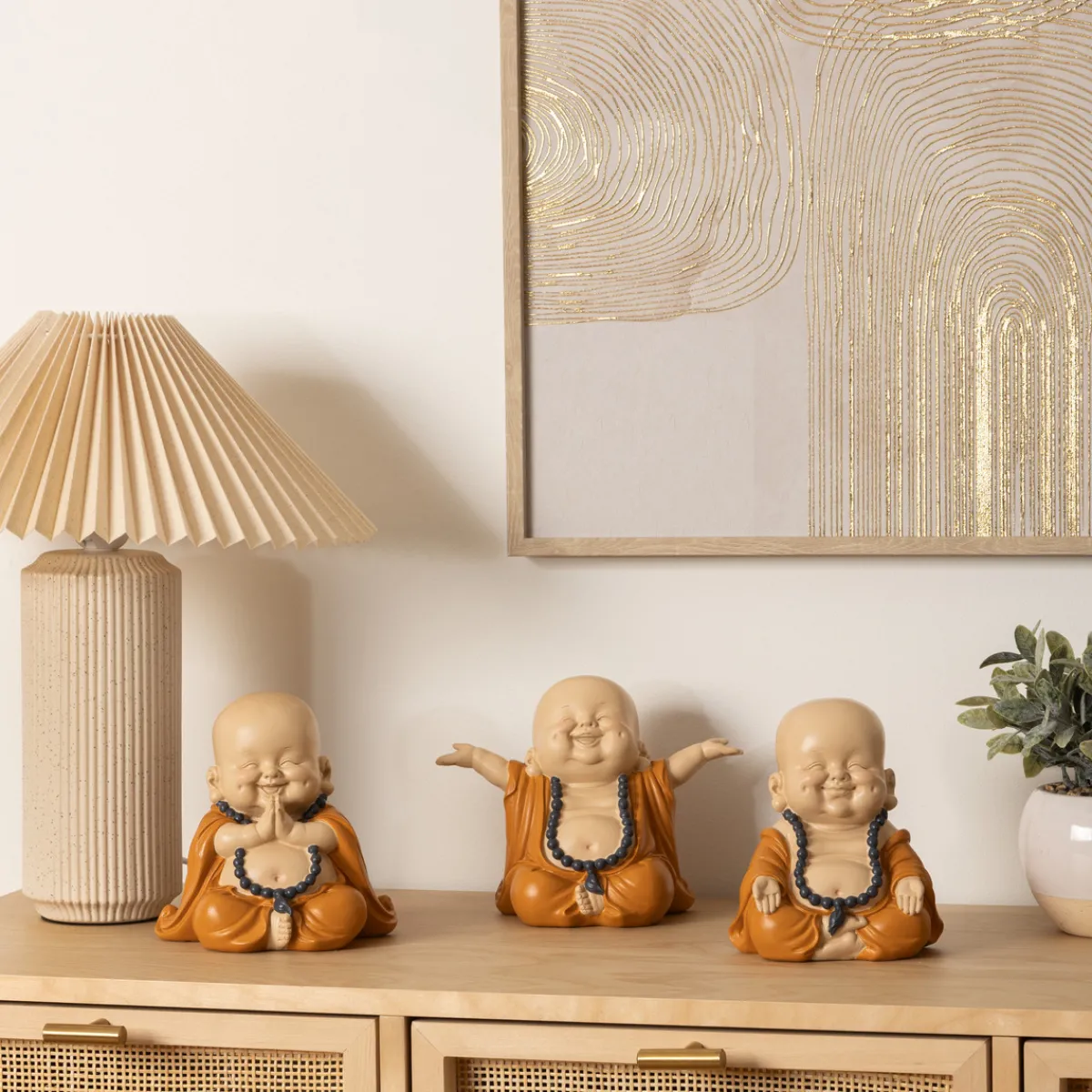 Bouddha résine "Baya"*ATMOSPHERA Discount