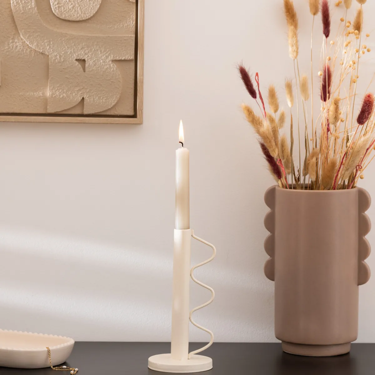 Bougeoir "Wavy bliss"*ATMOSPHERA