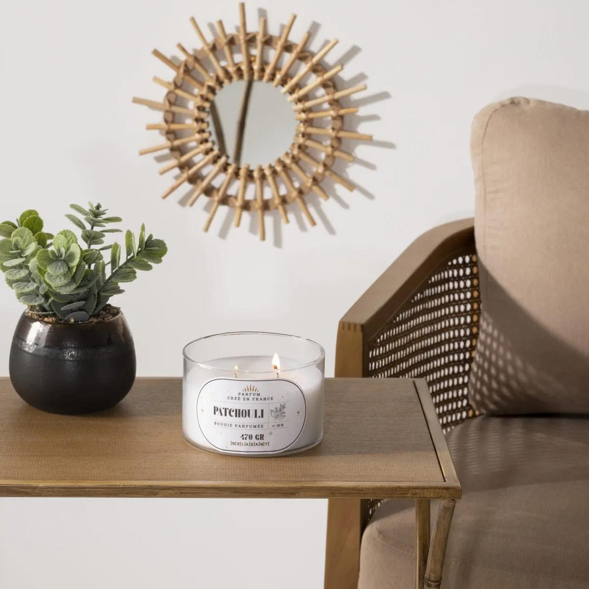 Bougie parfumée "Snow"*ATMOSPHERA Clearance