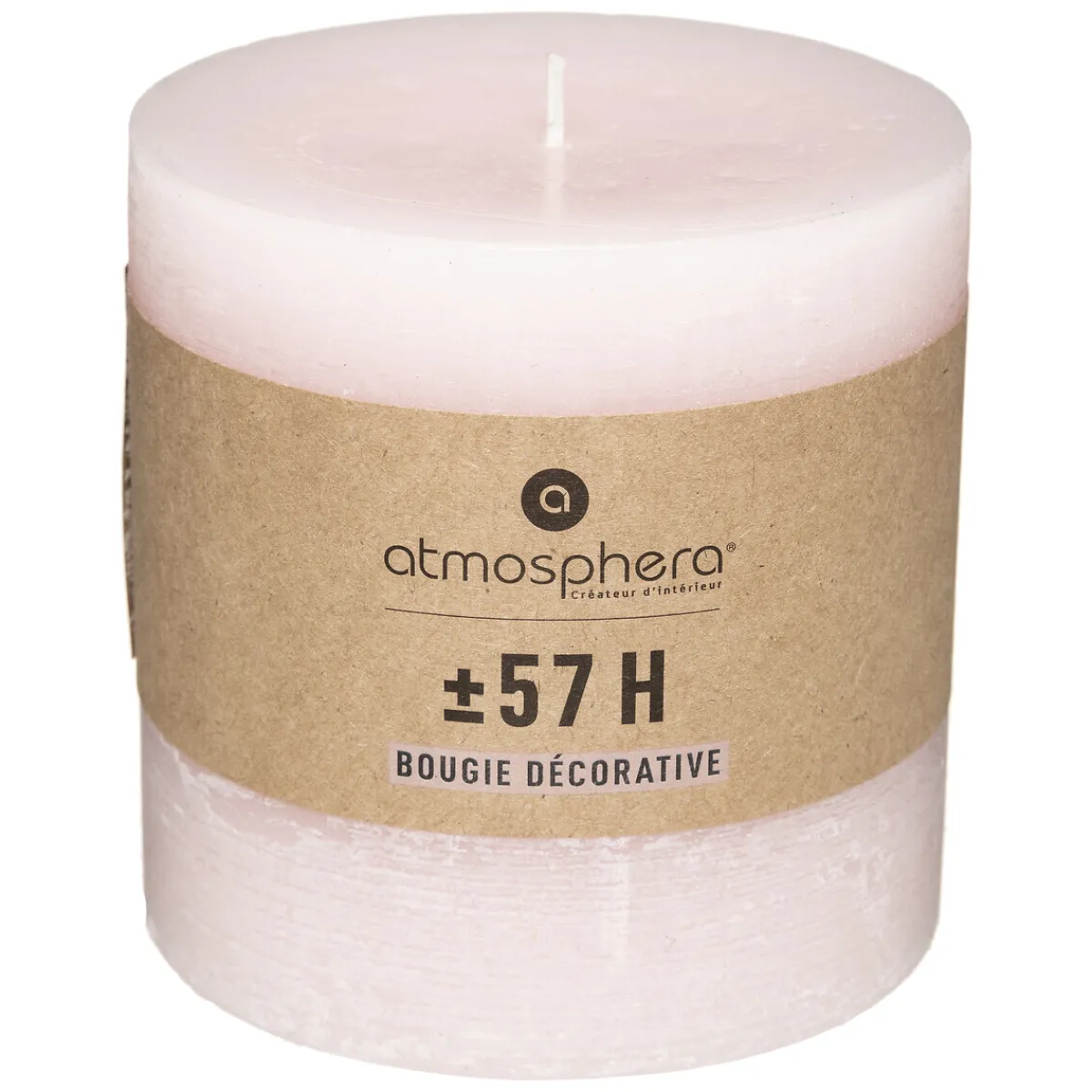 Bougie rustique "Olia"*ATMOSPHERA Sale