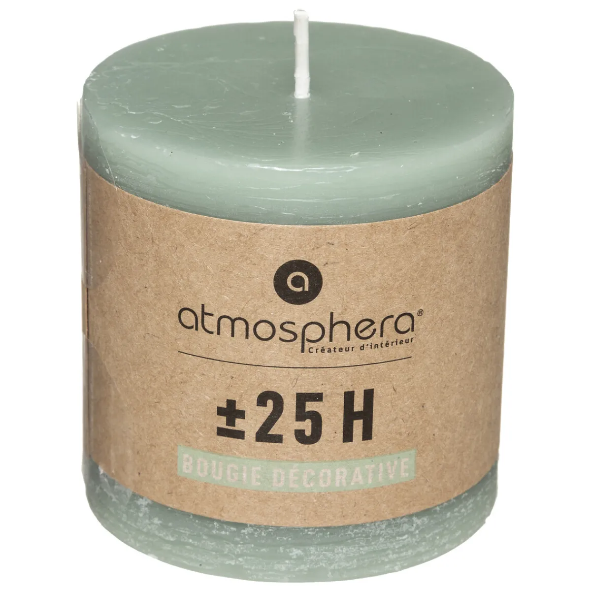 Bougie rustique "Olia"*ATMOSPHERA Clearance