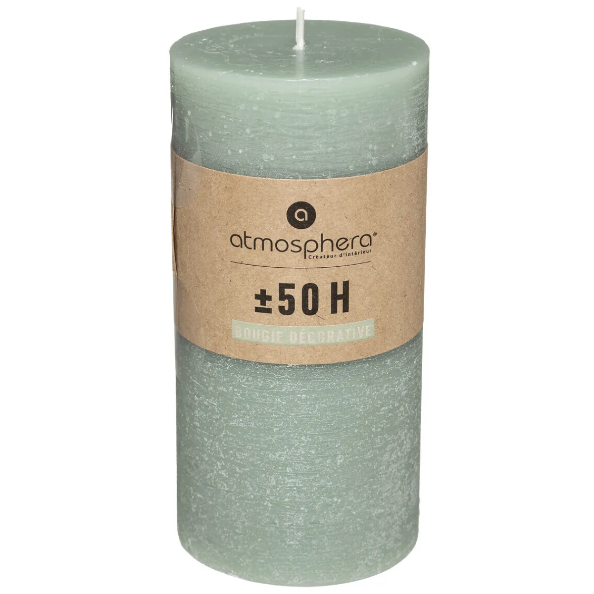 Bougie rustique "Olia"*ATMOSPHERA Hot