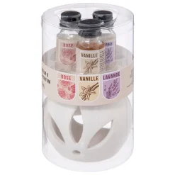 Brûle-parfum avec 3 huiles*ATMOSPHERA New