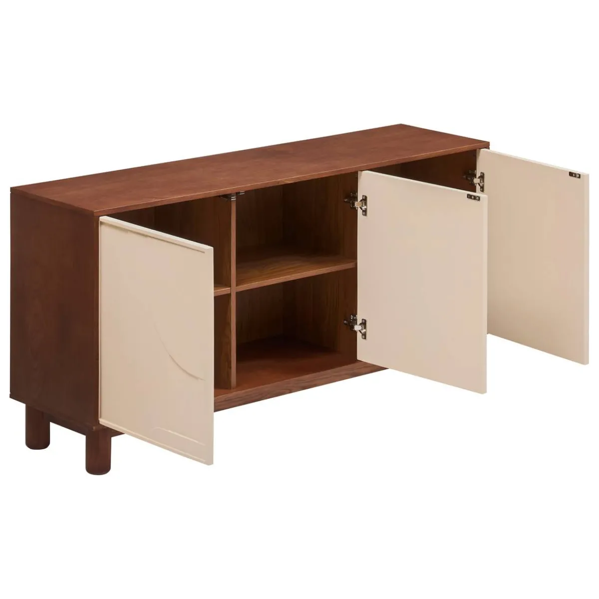 Buffet 3 portes 6 étagères "Jilani"*ATMOSPHERA