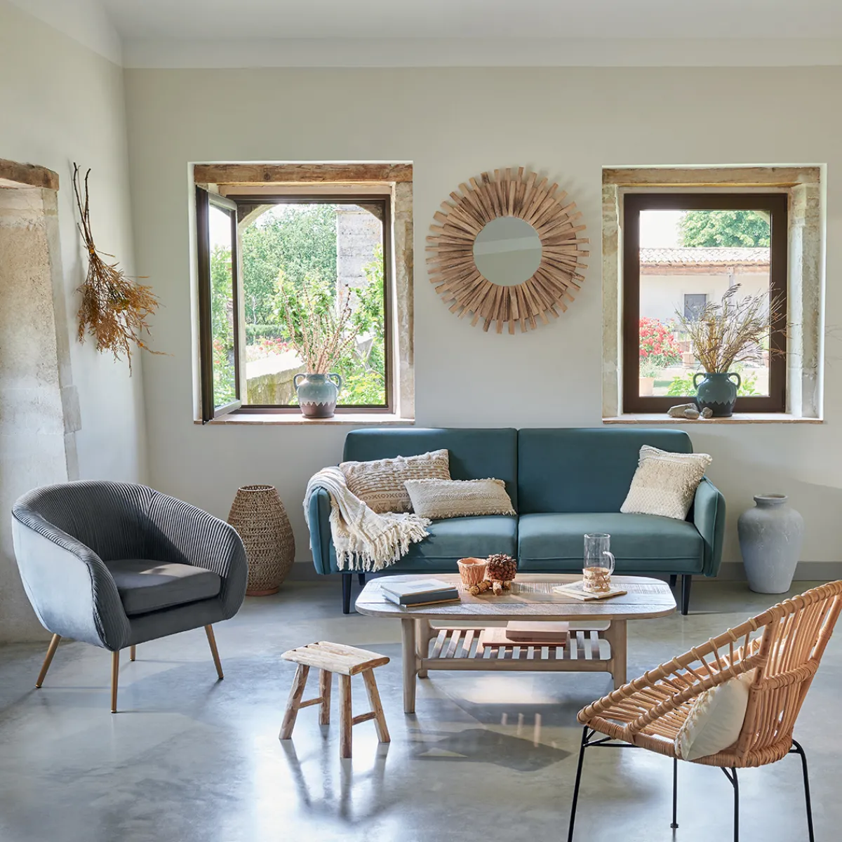 Canapé clic-clac "Daria"*ATMOSPHERA Outlet