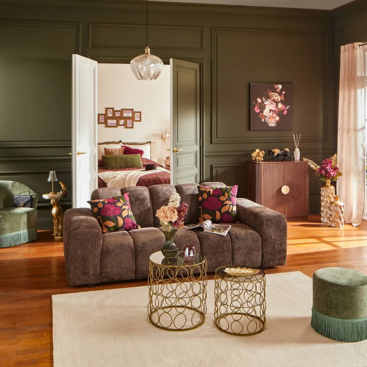 Canapé fixe "Palma"*ATMOSPHERA Hot