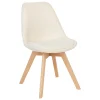 Chaise "Baya", pieds hêtre*ATMOSPHERA Clearance