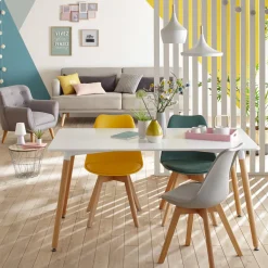 Chaise "Baya", pieds hêtre*ATMOSPHERA Discount