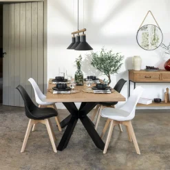 Chaise "Baya", pieds hêtre*ATMOSPHERA