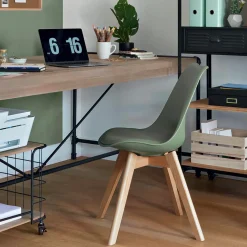 Chaise "Baya", pieds hêtre*ATMOSPHERA Hot