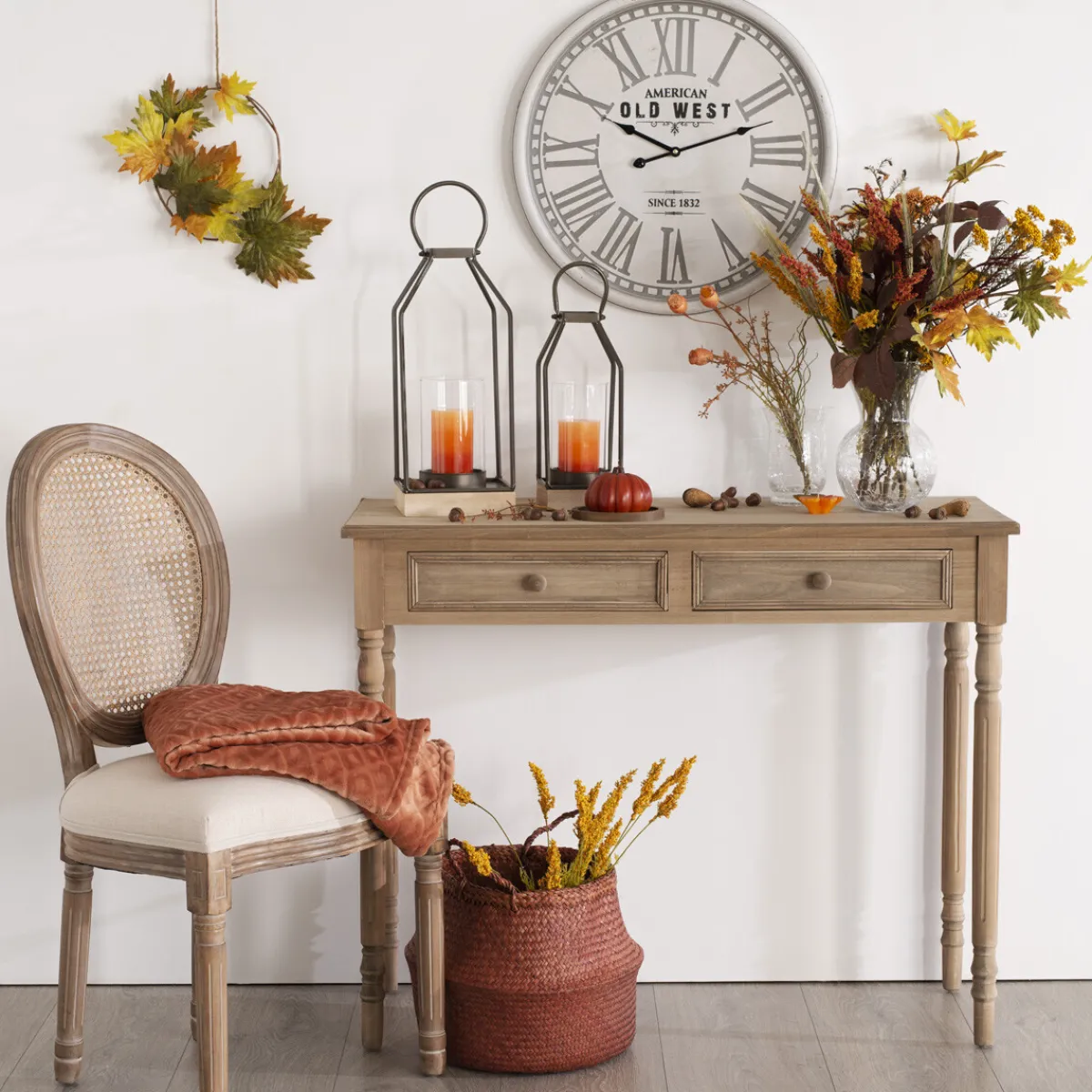 Chaise "Cléon", cannage*ATMOSPHERA Discount