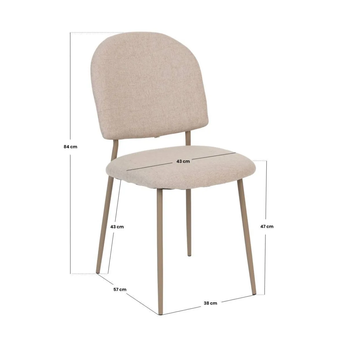 Chaise "Kamili"*ATMOSPHERA Sale