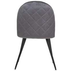 Chaise "Slano", pieds métal noir*ATMOSPHERA Clearance