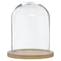 Cloche verre et bois*ATMOSPHERA Sale