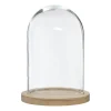 Cloche verre et bois*ATMOSPHERA Outlet