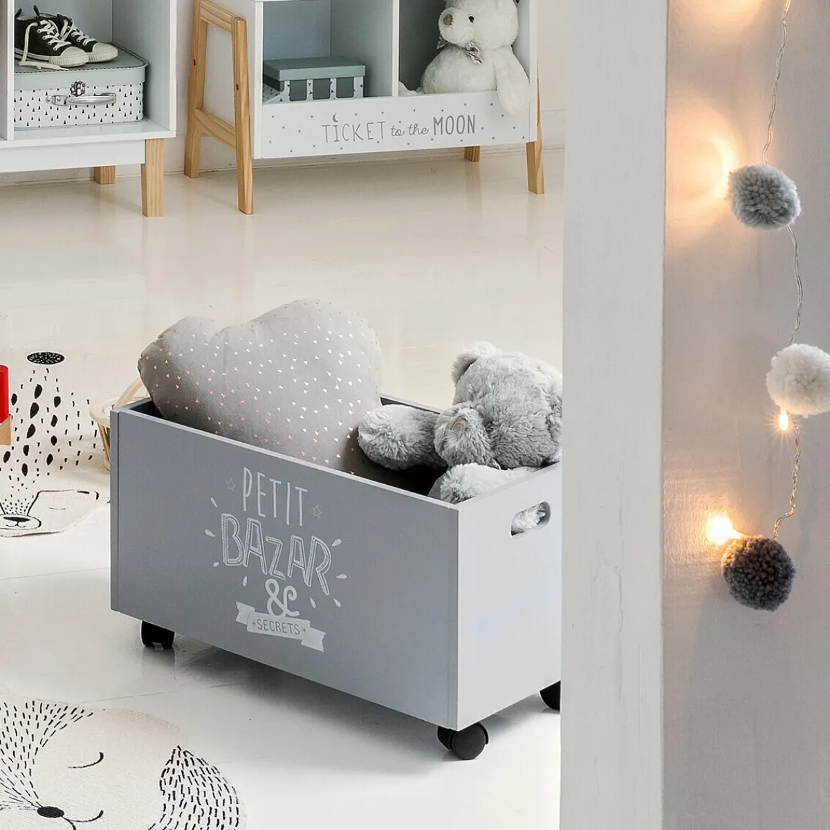 Coffre à jouets à roulettes*ATMOSPHERA Hot