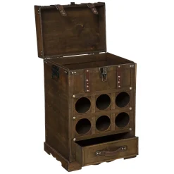 Coffre bois foncé*ATMOSPHERA