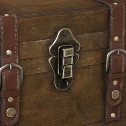 Coffre bois foncé*ATMOSPHERA