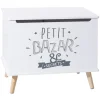 Coffre enfant blanc bois*ATMOSPHERA Sale