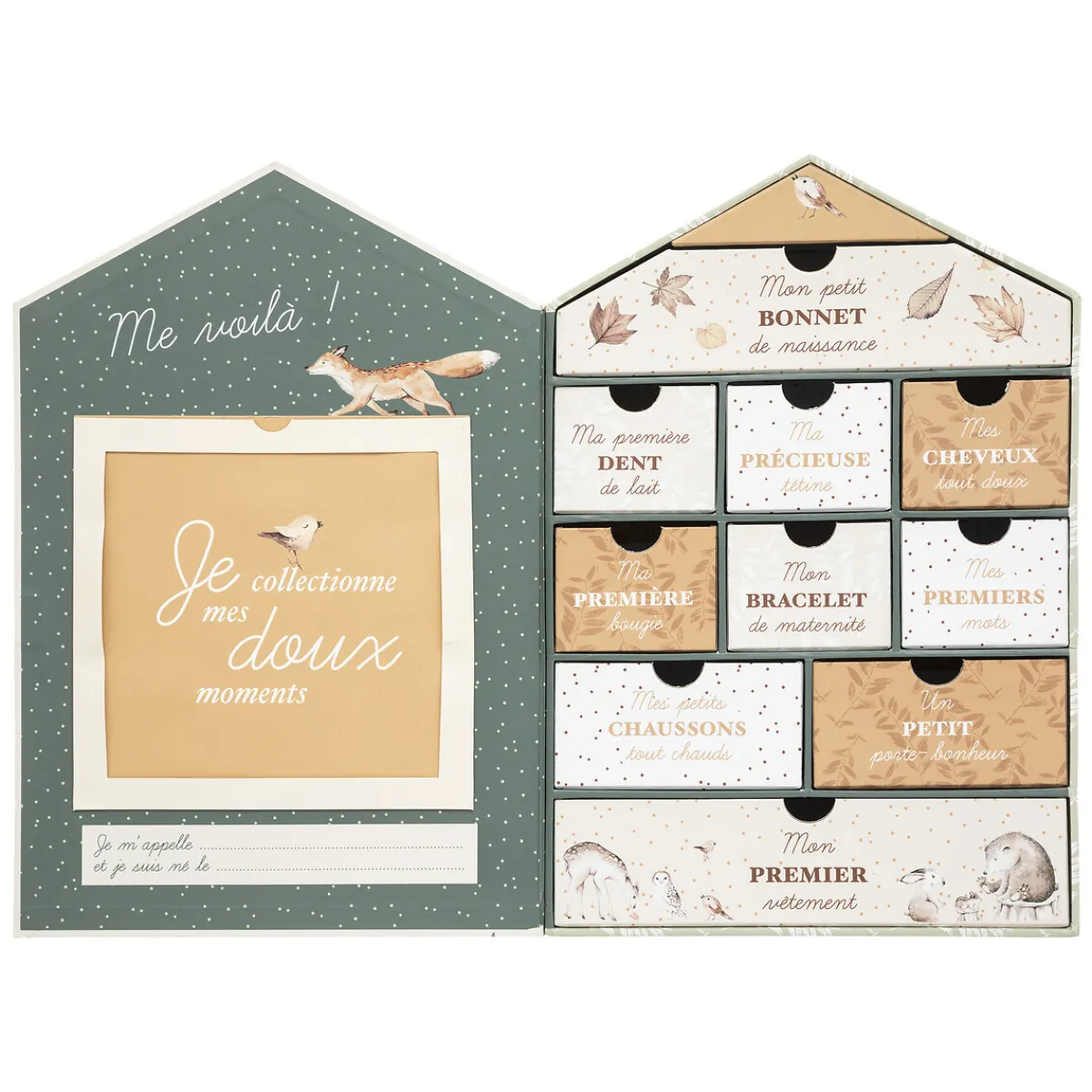 Coffret de naissance maison "Forêt"*ATMOSPHERA Sale