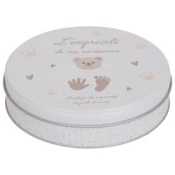 Coffret empreinte avec peluche 