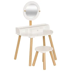 Coiffeuse et tabouret enfant