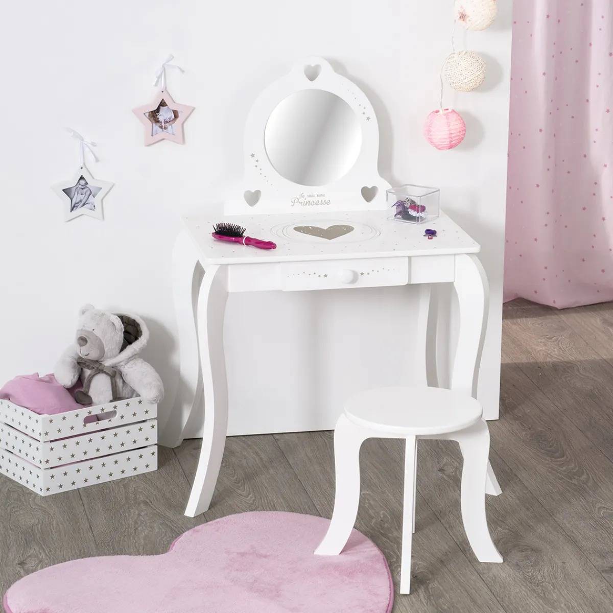 Coiffeuse et tabouret enfant*ATMOSPHERA Online