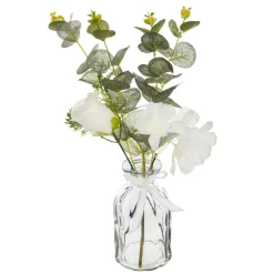 Composition eucalyptus artificielle avec vase*ATMOSPHERA Online