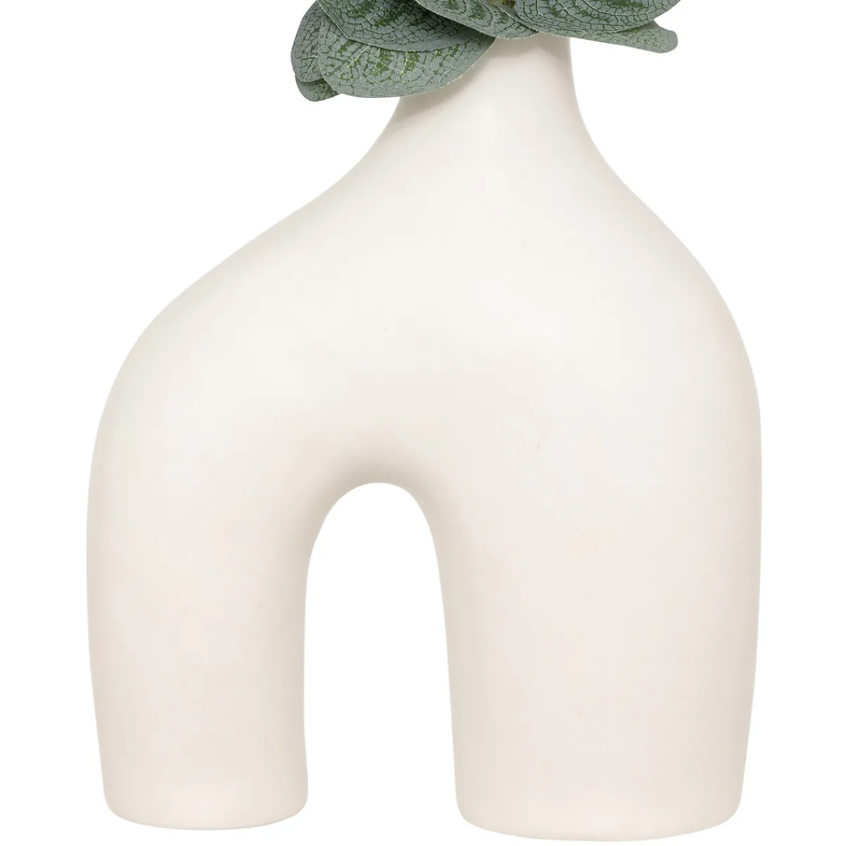 Composition Eucalyptus avec vase "Suza"*ATMOSPHERA Clearance