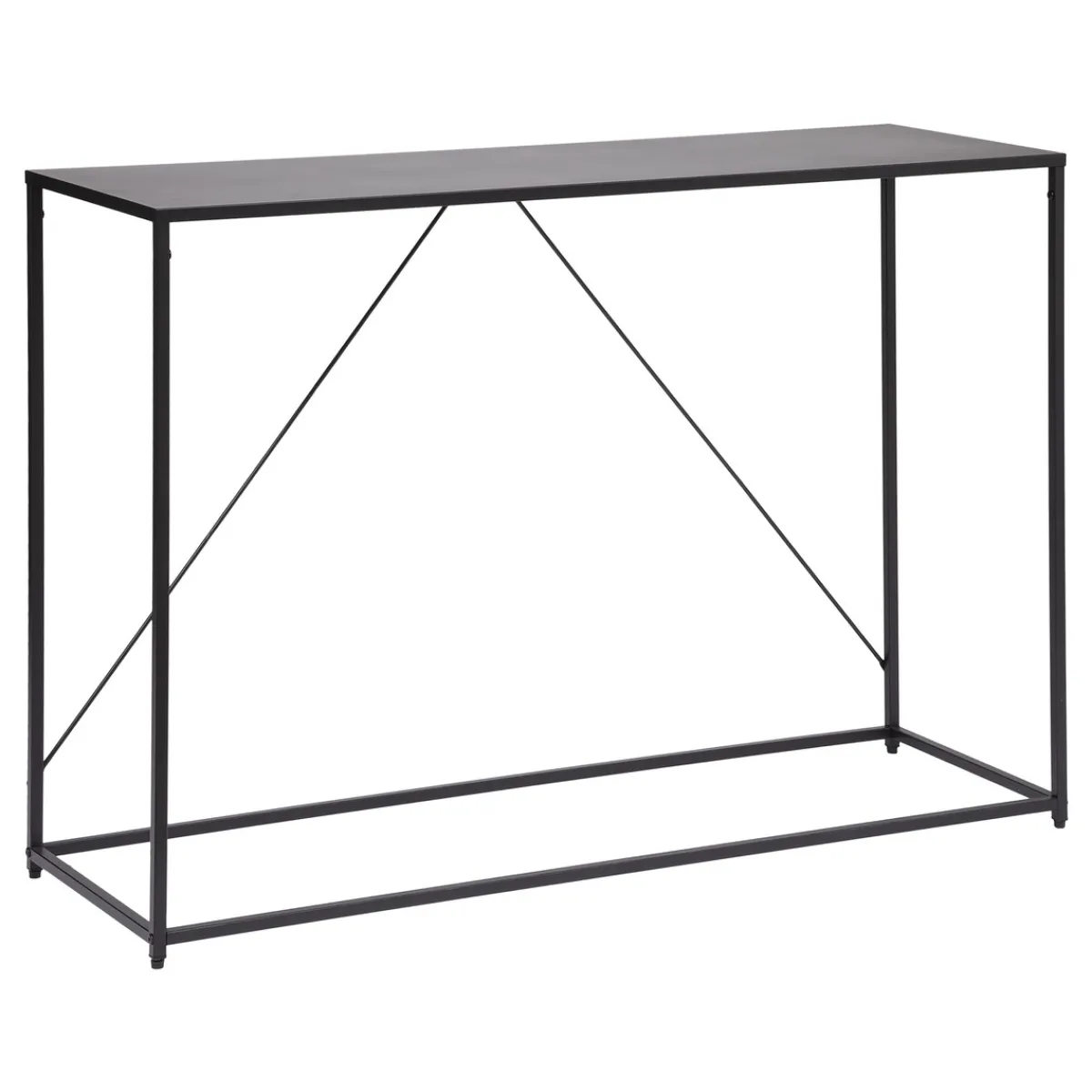 Console "Gota", métal, noir*ATMOSPHERA