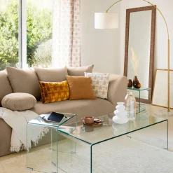 Coussin à franges "Malakite"*ATMOSPHERA Sale