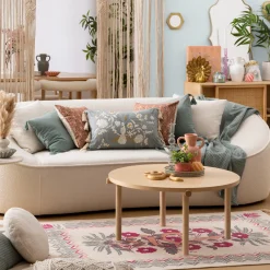 Coussin brodé "Wild"*ATMOSPHERA Hot