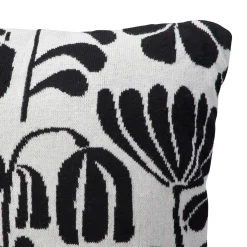 Coussin effet tricot 