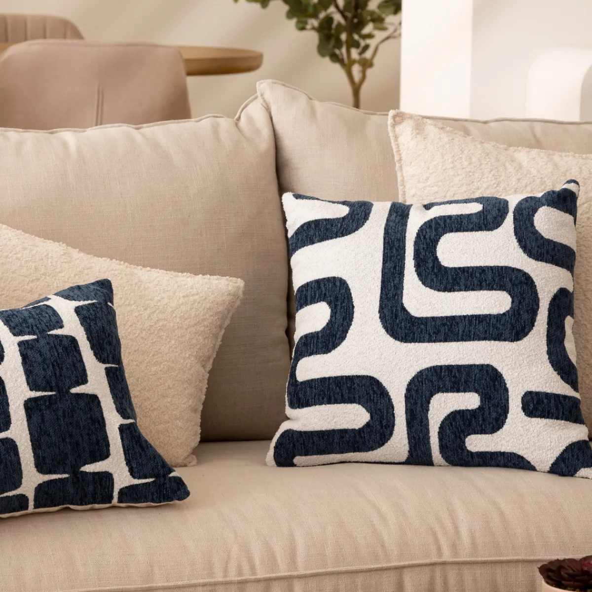 Coussin jacquard "Safina"*ATMOSPHERA Hot