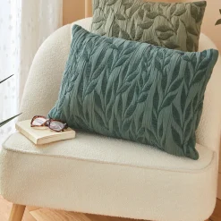 Coussin motif jacquard "Lehto"*ATMOSPHERA Online