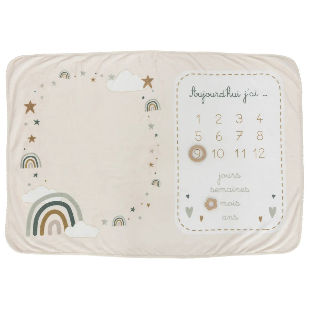Couverture étape bébé "Eloic"*ATMOSPHERA Discount