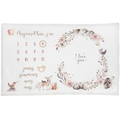 Couverture étape bébé "Nature"*ATMOSPHERA Hot
